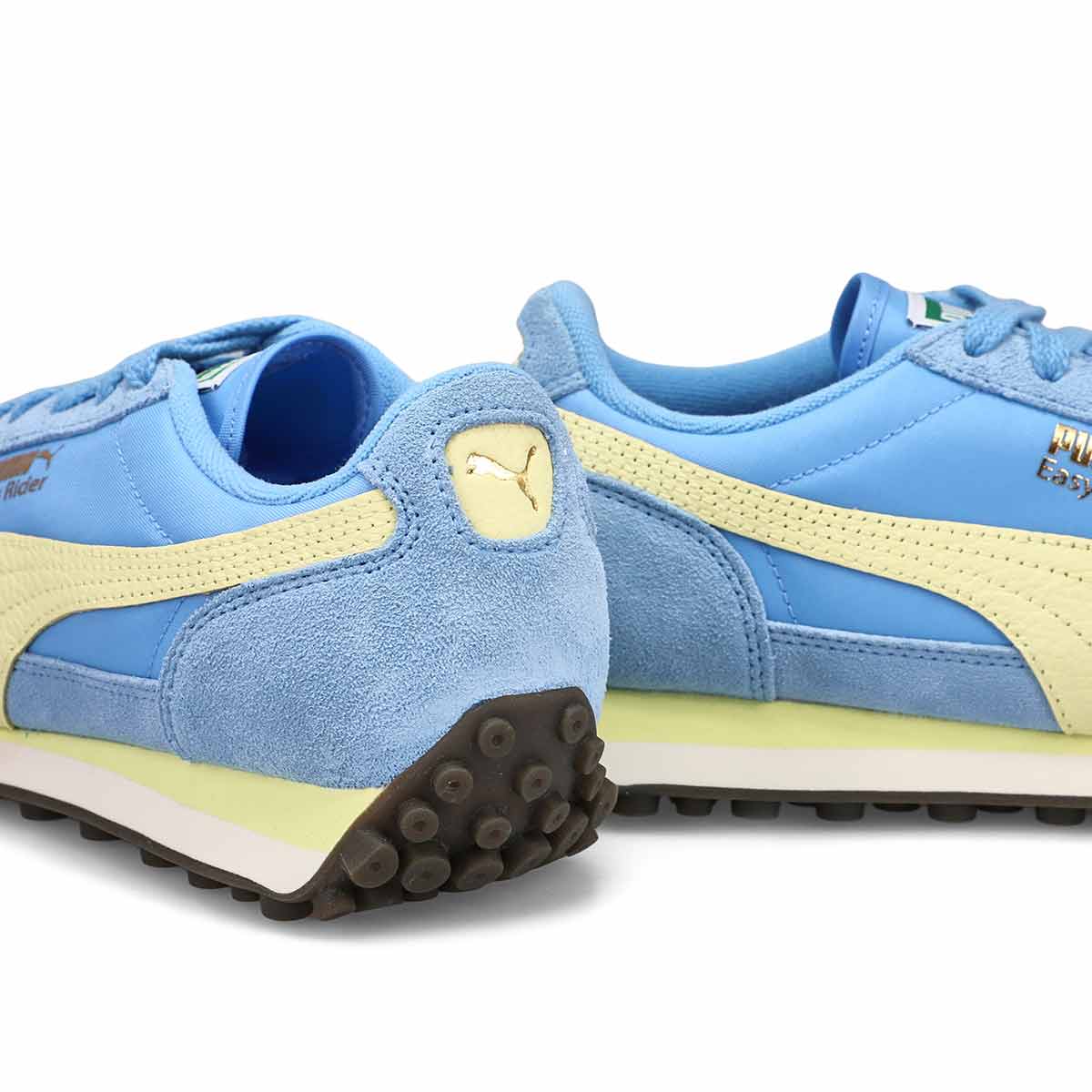 Women's Easy Rider Vintage Lace Up Sneaker - Team Light Blue/Gold Moon