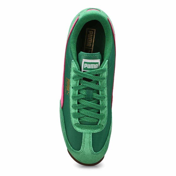 Women's Easy Rider Vintage Lace Up Sneaker - Archive Green/Poised Pink