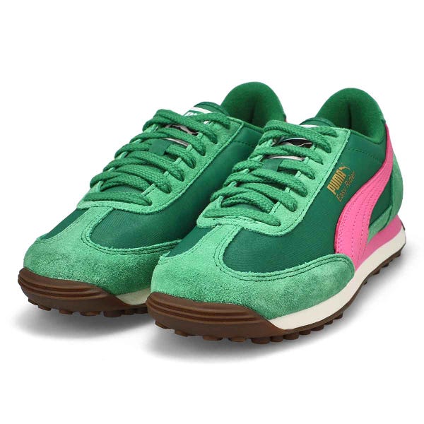 Women's Easy Rider Vintage Lace Up Sneaker - Archive Green/Poised Pink