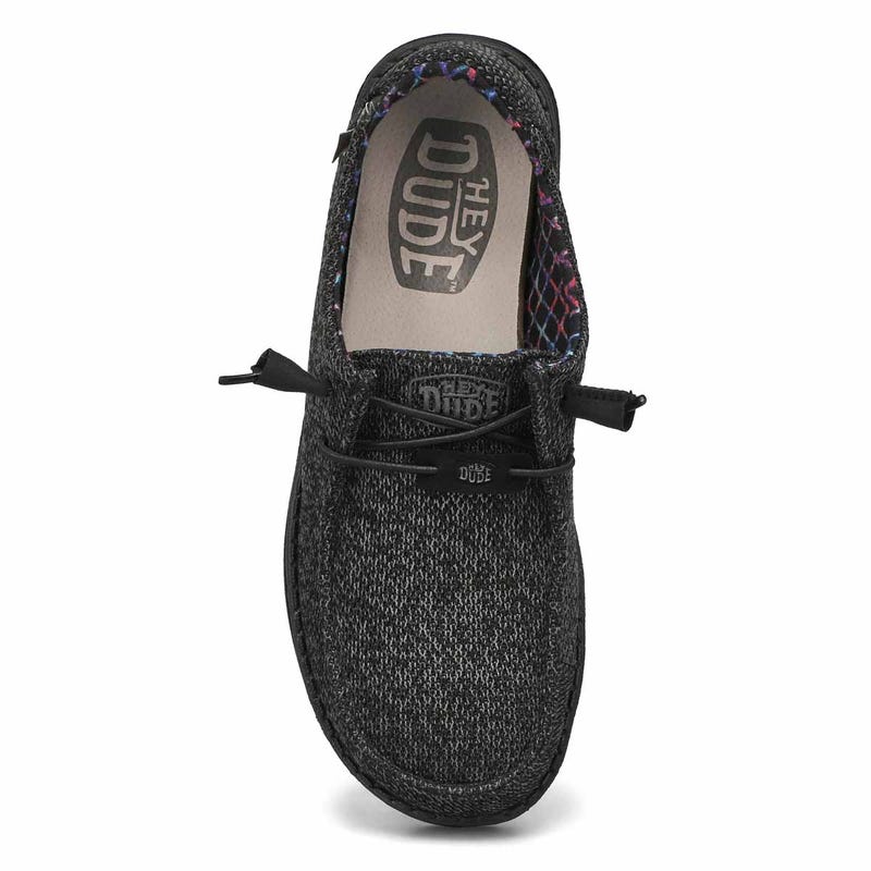 Women's Wendy Sox Casual Shoe - Black