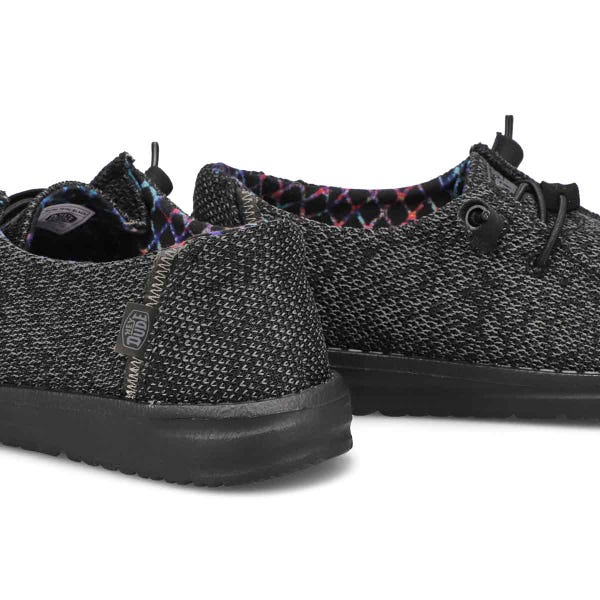 Women's Wendy Sox Casual Shoe - Black