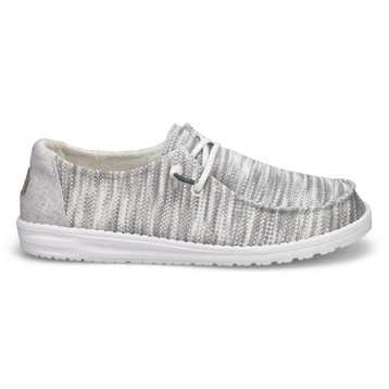 Women's Wendy Sox Casual Shoe- Glacier Grey