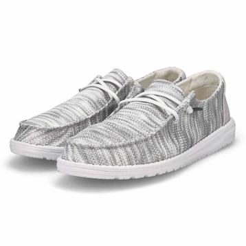 Women's Wendy Sox Casual Shoe- Glacier Grey