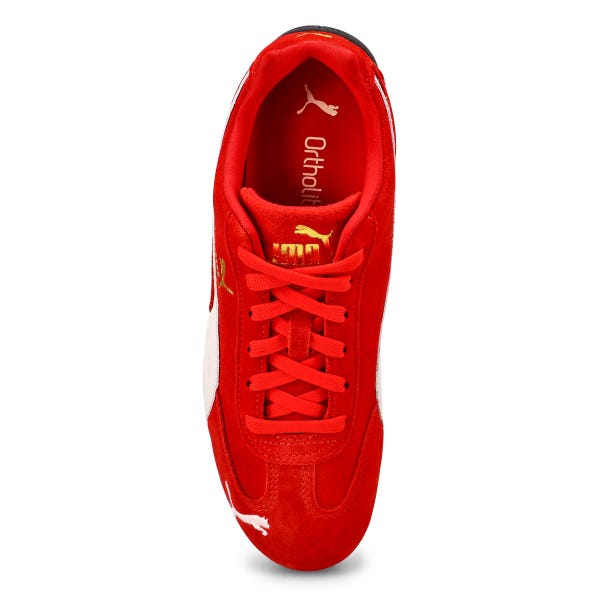 Women's Speedcat OG Lace Up Sneaker - For All Time Red/White