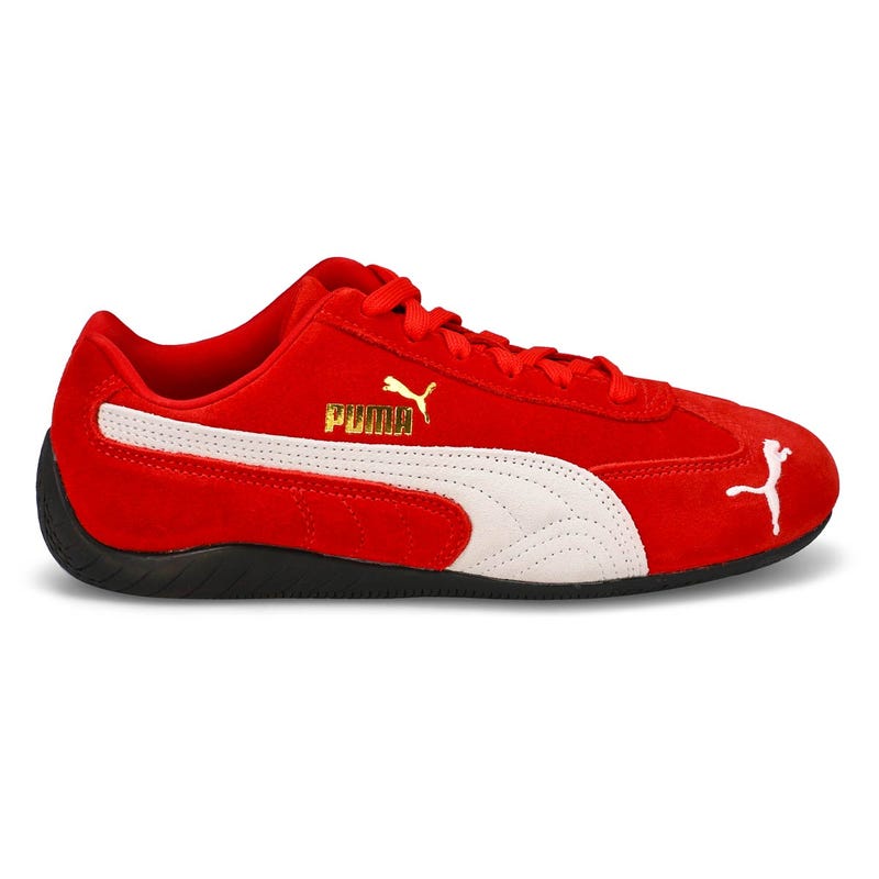 Women's Speedcat OG Lace Up Sneaker - For All Time Red/White