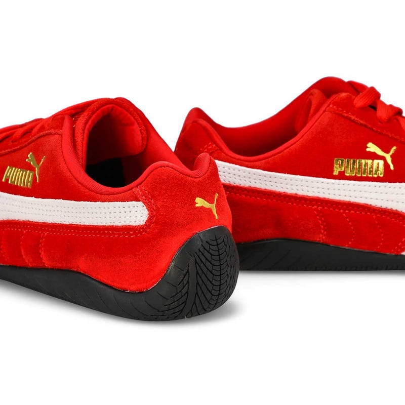 Women's Speedcat OG Lace Up Sneaker - For All Time Red/White