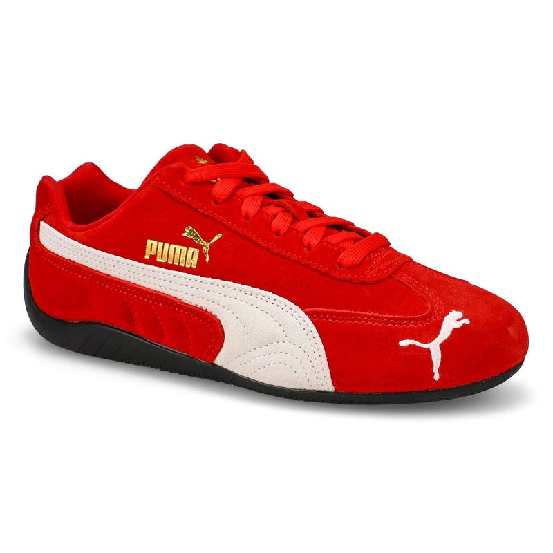 Women's Speedcat OG Lace Up Sneaker - For All Time Red/White