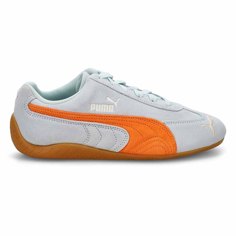 Women's  Speedcat OG Low Profile Sneaker - Sea Glass/Orange Glo