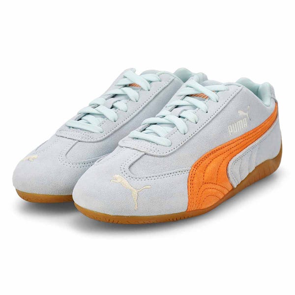 Women's  Speedcat OG Low Profile Sneaker - Sea Glass/Orange Glo