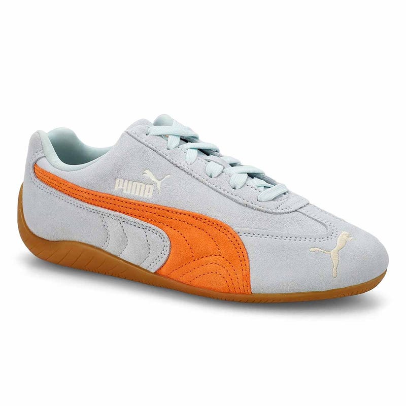 Women's  Speedcat OG Low Profile Sneaker - Sea Glass/Orange Glo