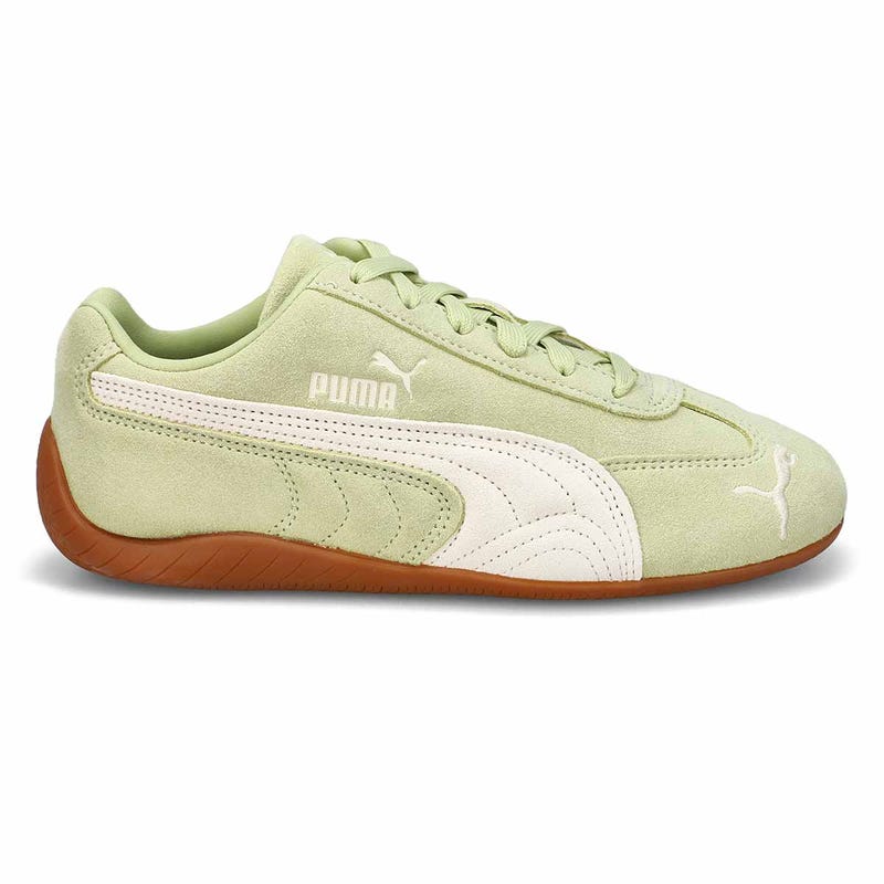 Women's  Speedcat OG Lace Up Sneaker - Pistachio Green/Warm White
