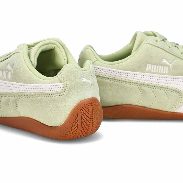 Women's  Speedcat OG Lace Up Sneaker - Pistachio Green/Warm White