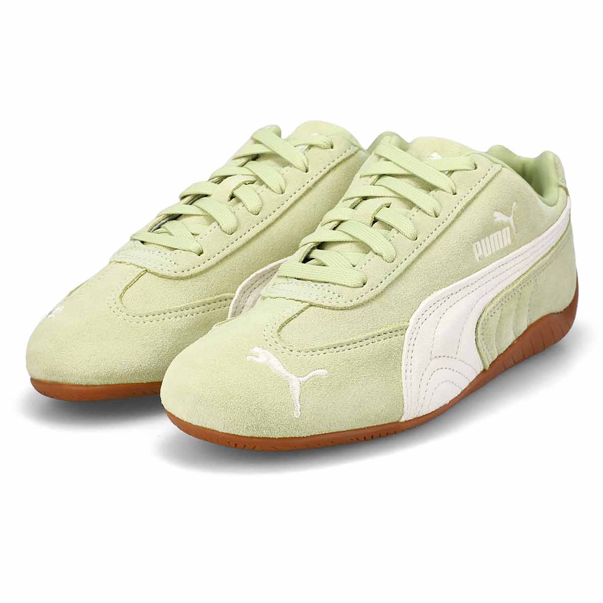 Women's  Speedcat OG Lace Up Sneaker - Pistachio Green/Warm White