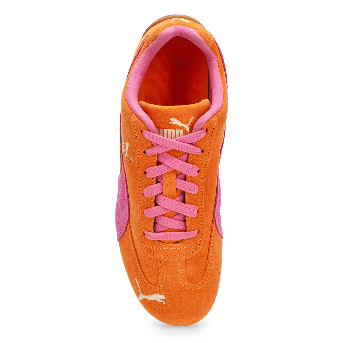 Women's  Speedcat OG Low Profile Sneaker - Orange Glo/Poised Pink