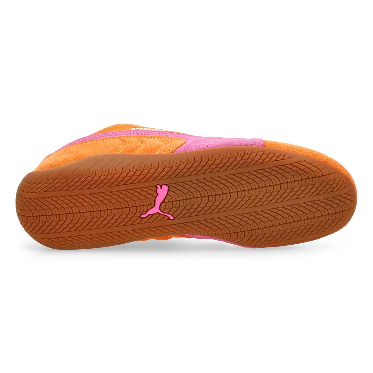 Women's  Speedcat OG Low Profile Sneaker - Orange Glo/Poised Pink