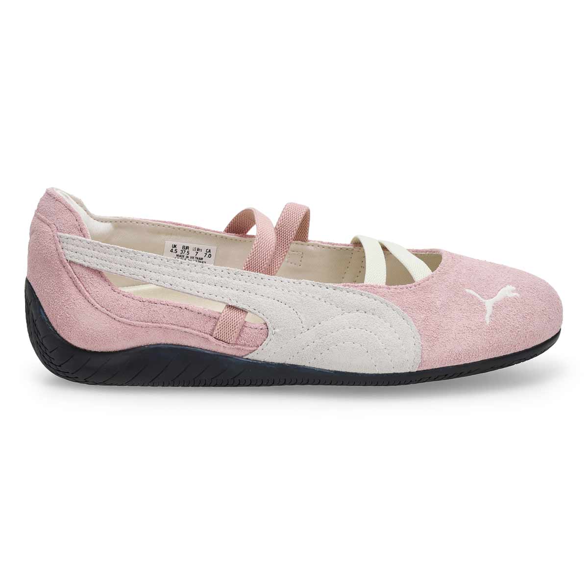 Ballerine à profil bas SPEEDCAT BALLET SD, rose/blanc chaud, femmes