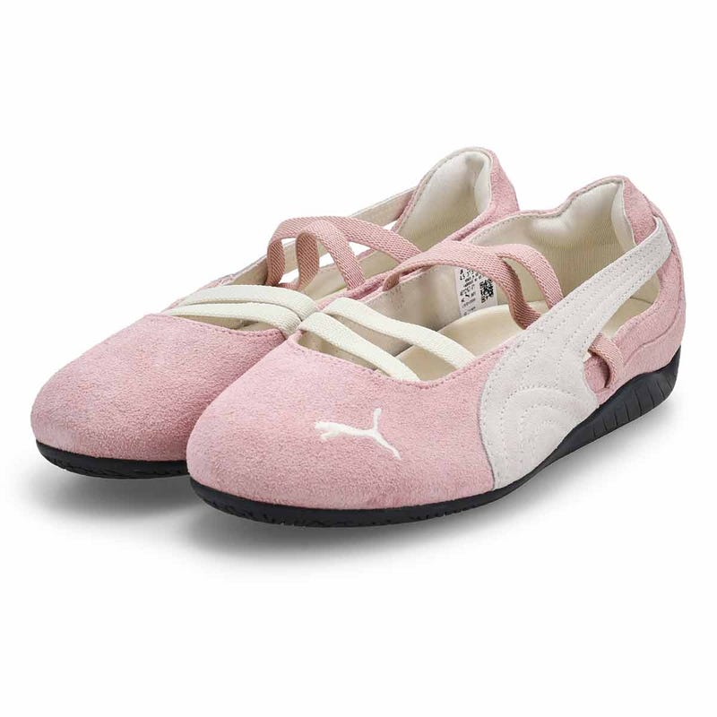 Ballerine à profil bas SPEEDCAT BALLET SD, rose/blanc chaud, femmes