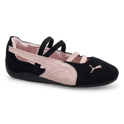 Lds Speedcat SD Low Profile Ballet Flat - Black/ Mauve Mist