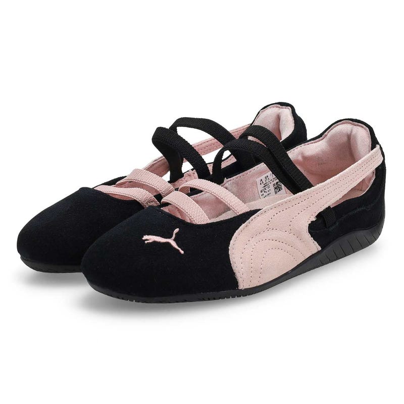 Ballerine à profil bas SPEEDCAT BALLET SD, noir/brume mauve, femmes