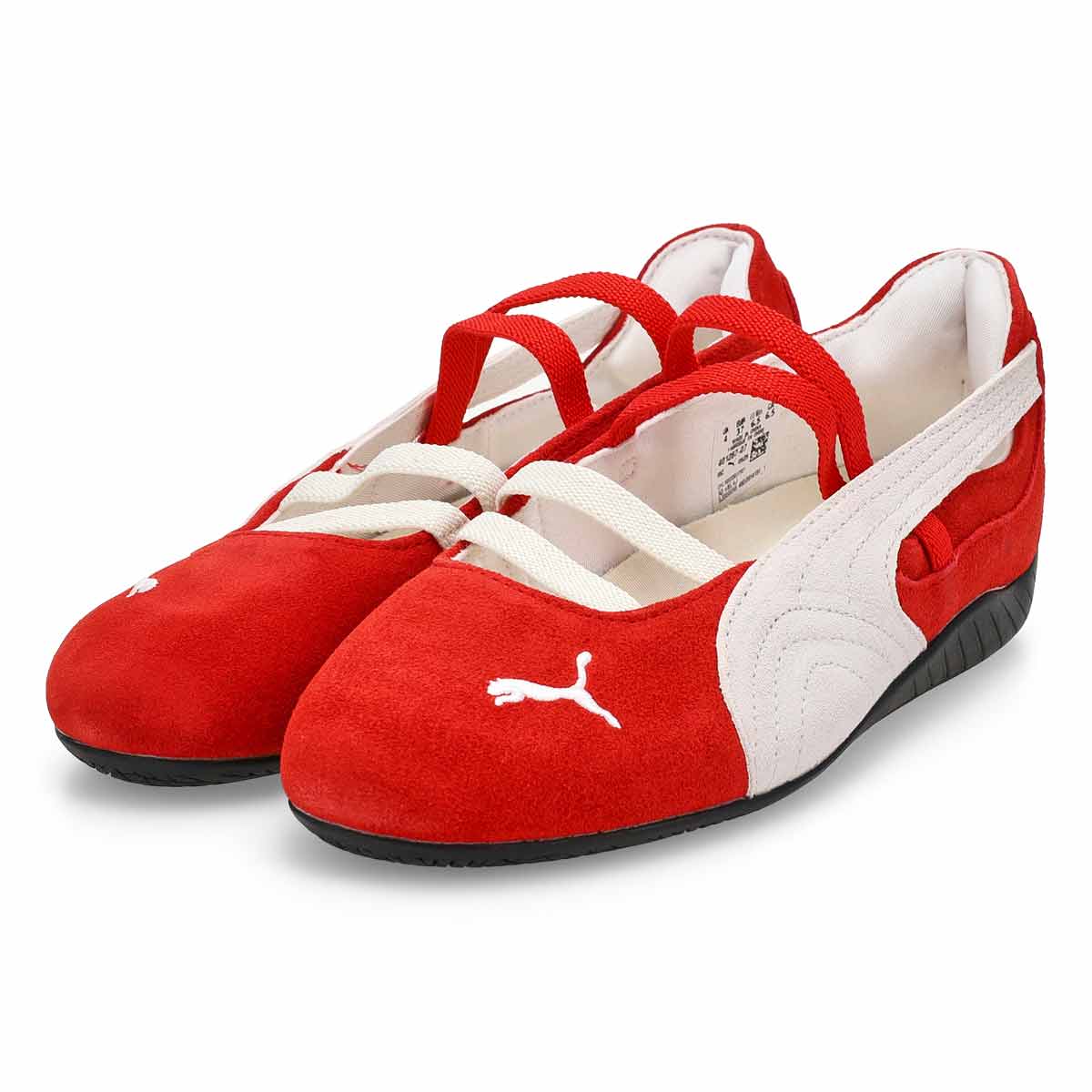 Women's Speedcat SD Low Profile Ballet Flat - Red/White/Black