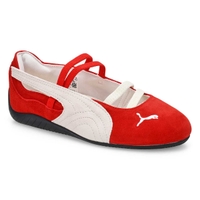Women's Speedcat SD Low Profile Ballet Flat - Red/White/Black