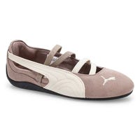 Ballerine Speedcat SD profil bas femme - Gris souris/Noir