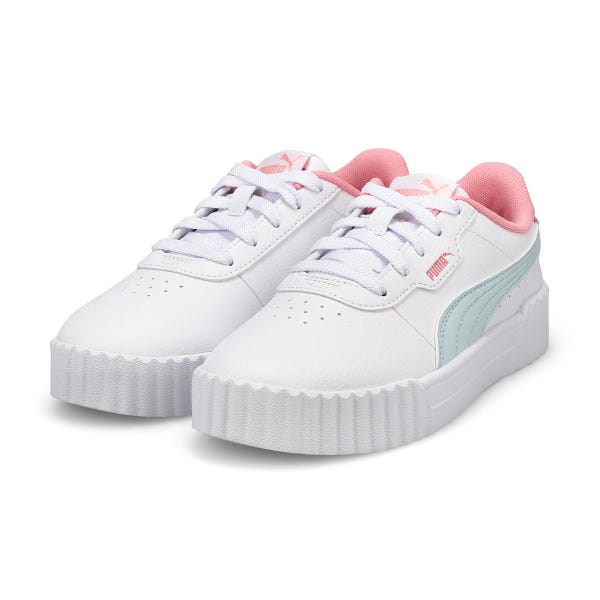 Baskets à lacets CARINA 3.0, blanc/verre de mer, filles
