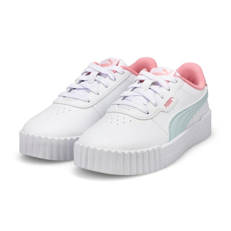 Baskets à lacets CARINA 3.0, blanc/verre de mer, filles