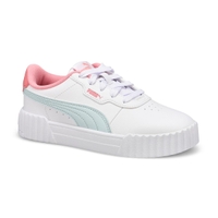 Baskets à lacets CARINA 3.0, blanc/verre de mer, filles