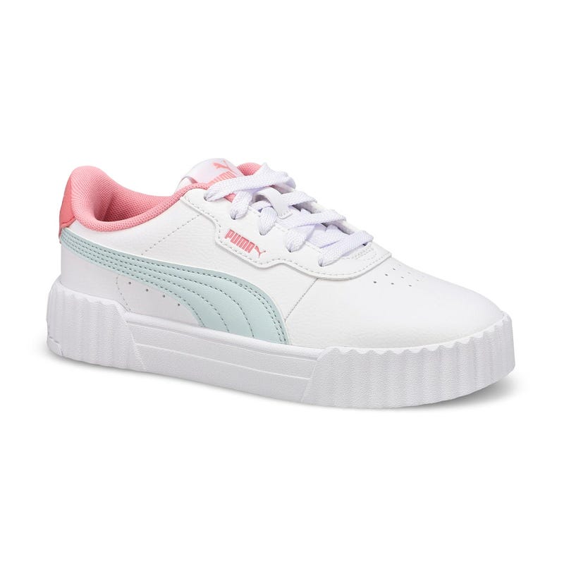 Baskets à lacets CARINA 3.0, blanc/verre de mer, filles