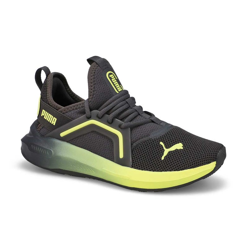 Boys'  Softride Enzo 5 Jr Sneaker - Dusky Grey/Fresh Yellow