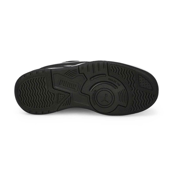 Baskets à lacets REBOUND RETRO, noir/blanc, enfant