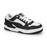 Baskets à lacets REBOUND RETRO, noir/blanc, enfants