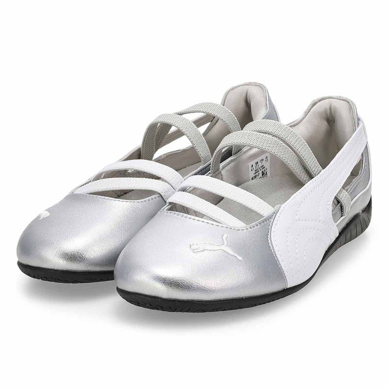 Ballerine SPEEDCAT BALLET SD, argent/blanc, femmes