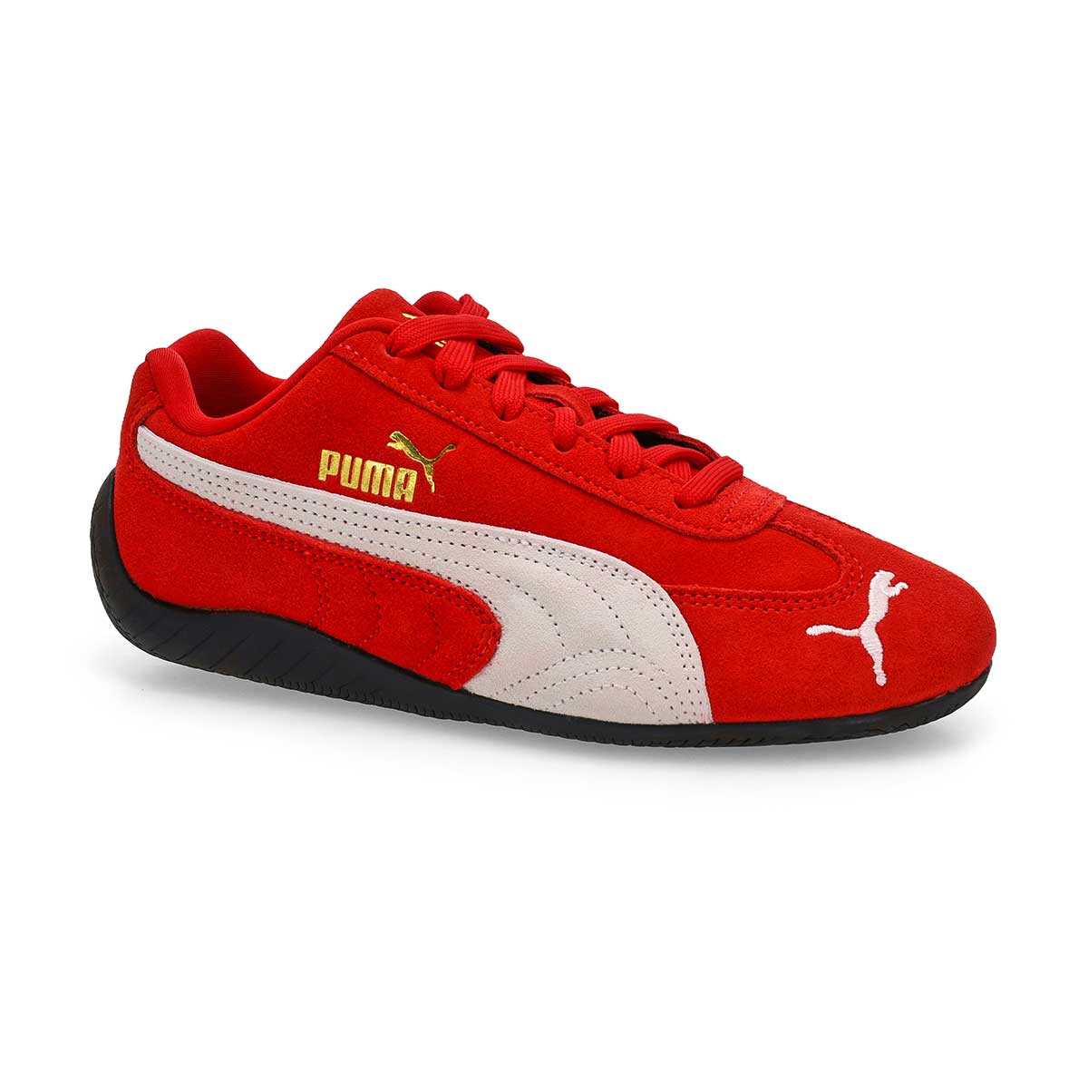 Baskets à profil bas SPEEDCAT OG, rouge/blanc, enfants