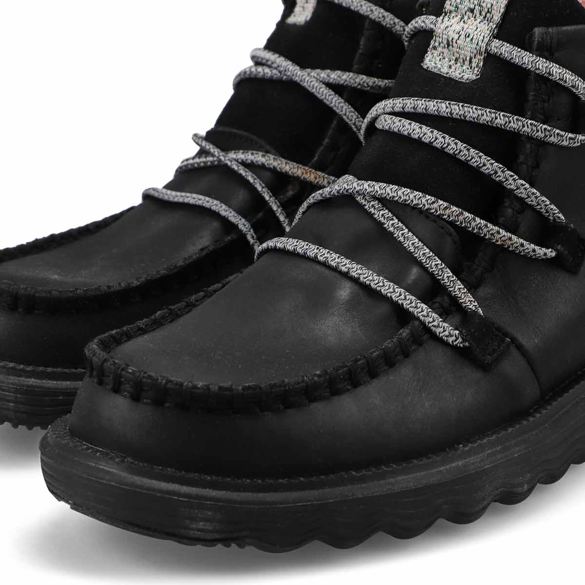 Women's Reyes Lace Up Ankle Boot - Black