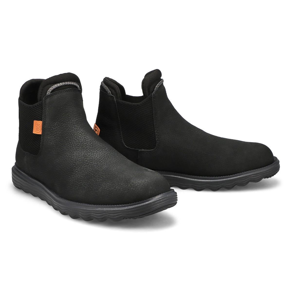 Men's Branson Craft Chelsea Leather Chelsea Boot - Black