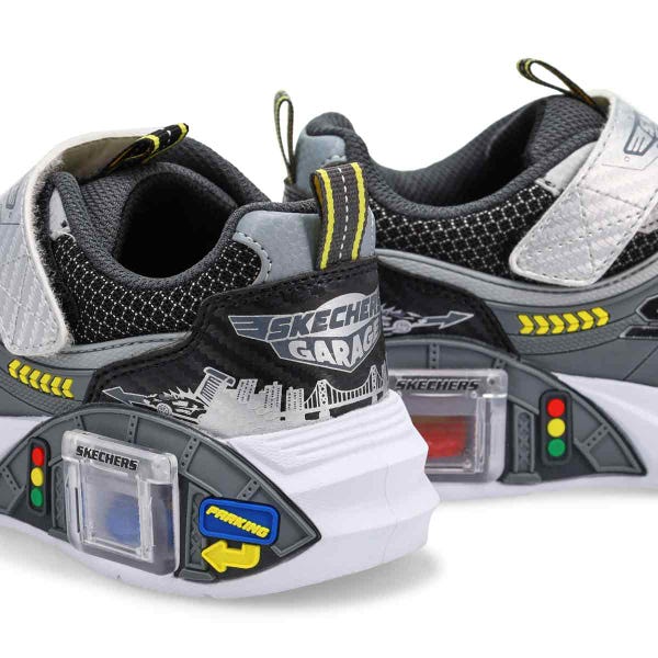 Boys' Garage Sneaker - Silver/Black
