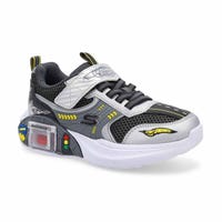 Boys' Garage Sneaker - Silver/Black