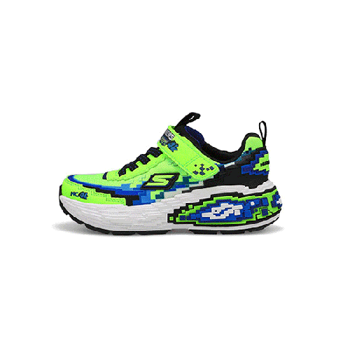 M Skechers Boys' Mega Craft 4K Sneaker - Lime/ | SoftMoc.com