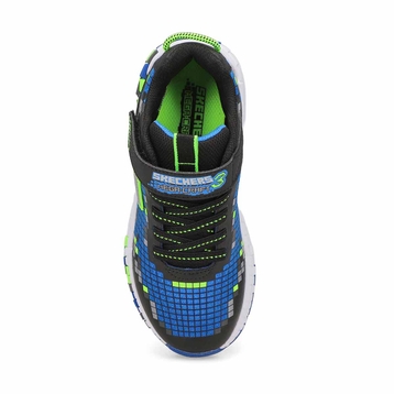 Boys' Megacraft 3 Sneaker - Blue /Lime