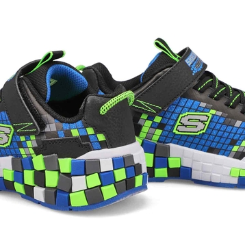 Boys' Megacraft 3 Sneaker - Blue /Lime