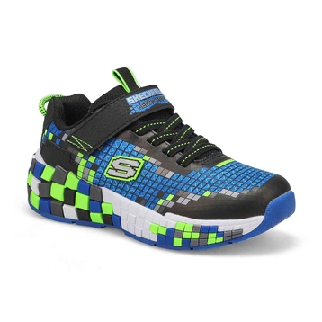 Boys' Megacraft 3 Sneaker - Blue /Lime