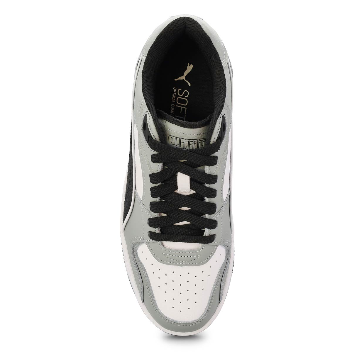 Men's RBD Break Low Lace Up Sneaker - White/Black/Cool Mid Gray