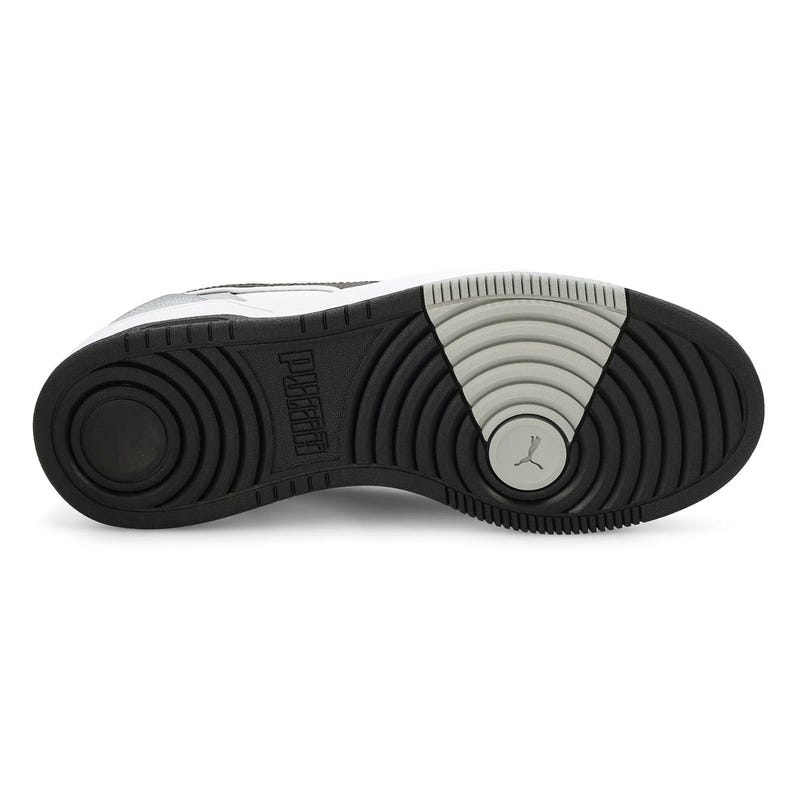 Baskets à lacets RBD BREAK LOW, blanc/noir/gris moyen froid, hommes