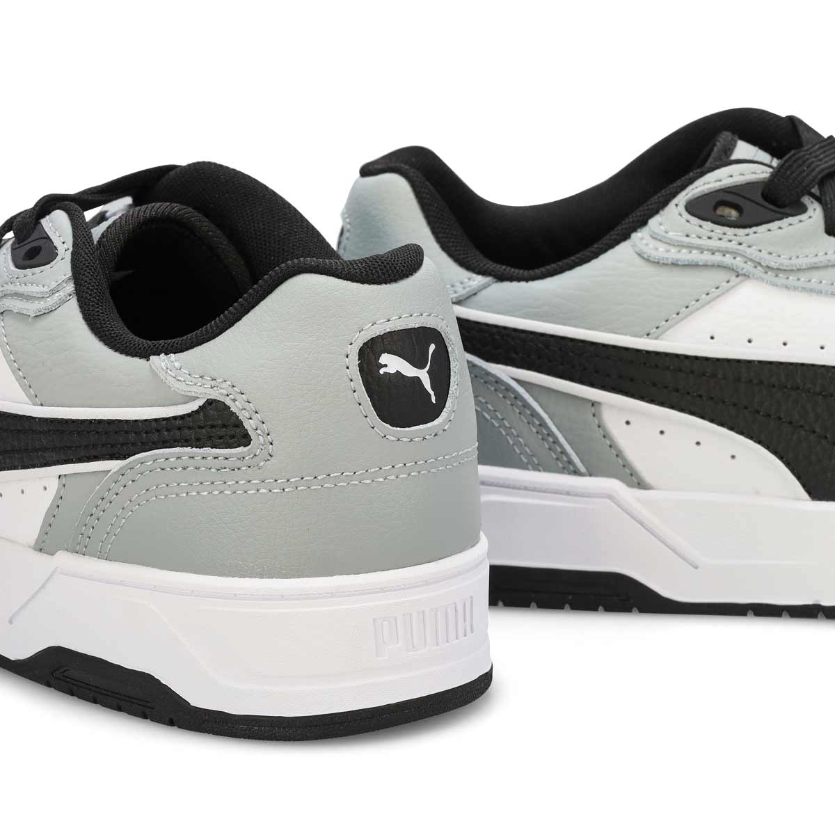 Men's RBD Break Low Lace Up Sneaker - White/Black/Cool Mid Gray