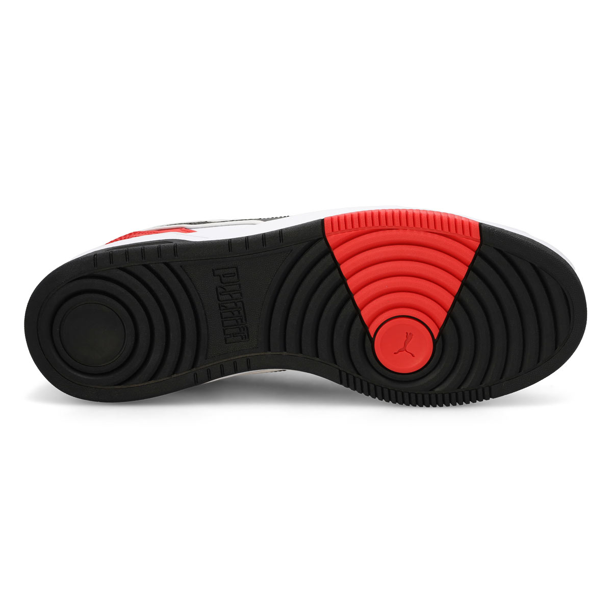 Men's RBD Break Low Lace Up Sneaker - White/Black/For All Time Red