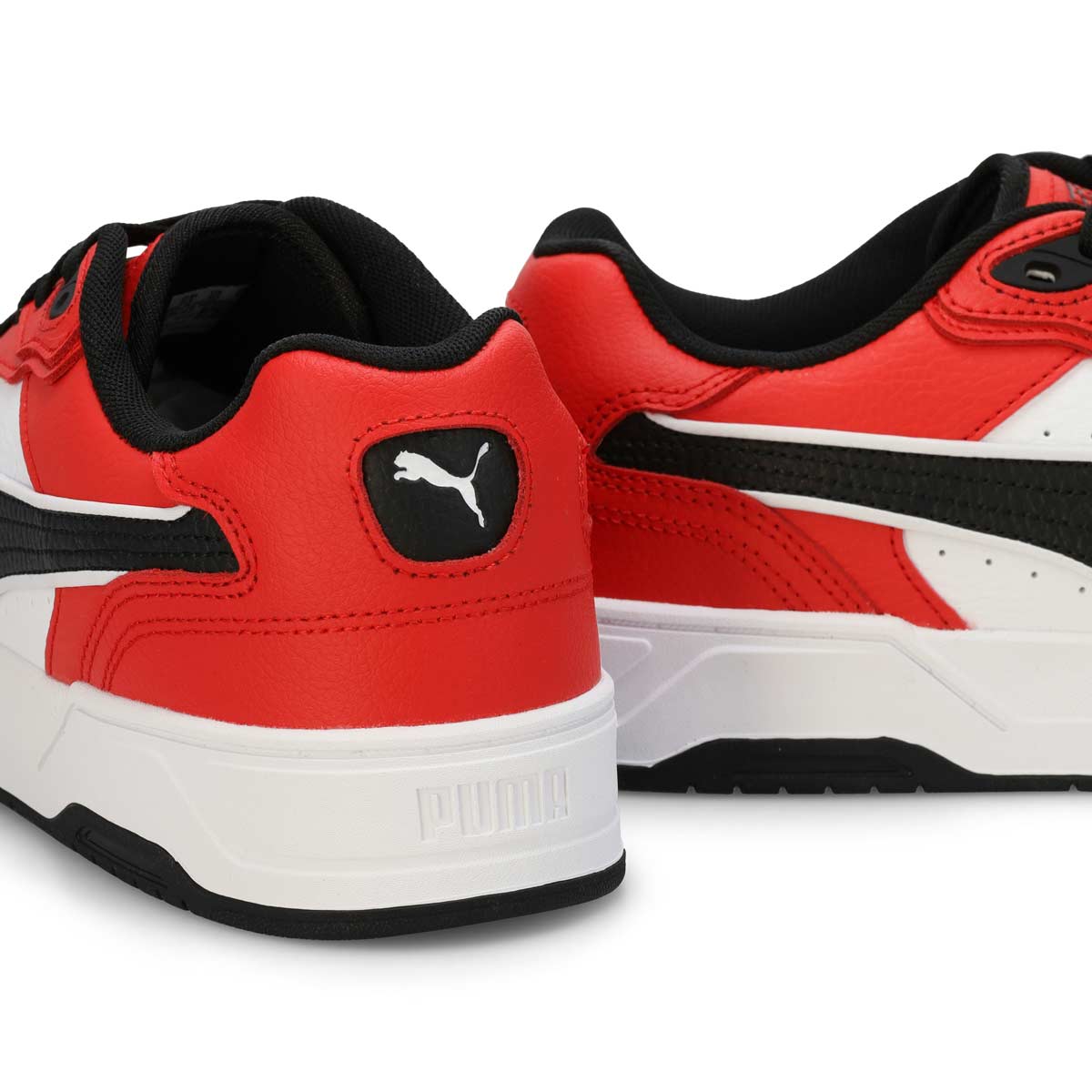 Men's RBD Break Low Lace Up Sneaker - White/Black/For All Time Red