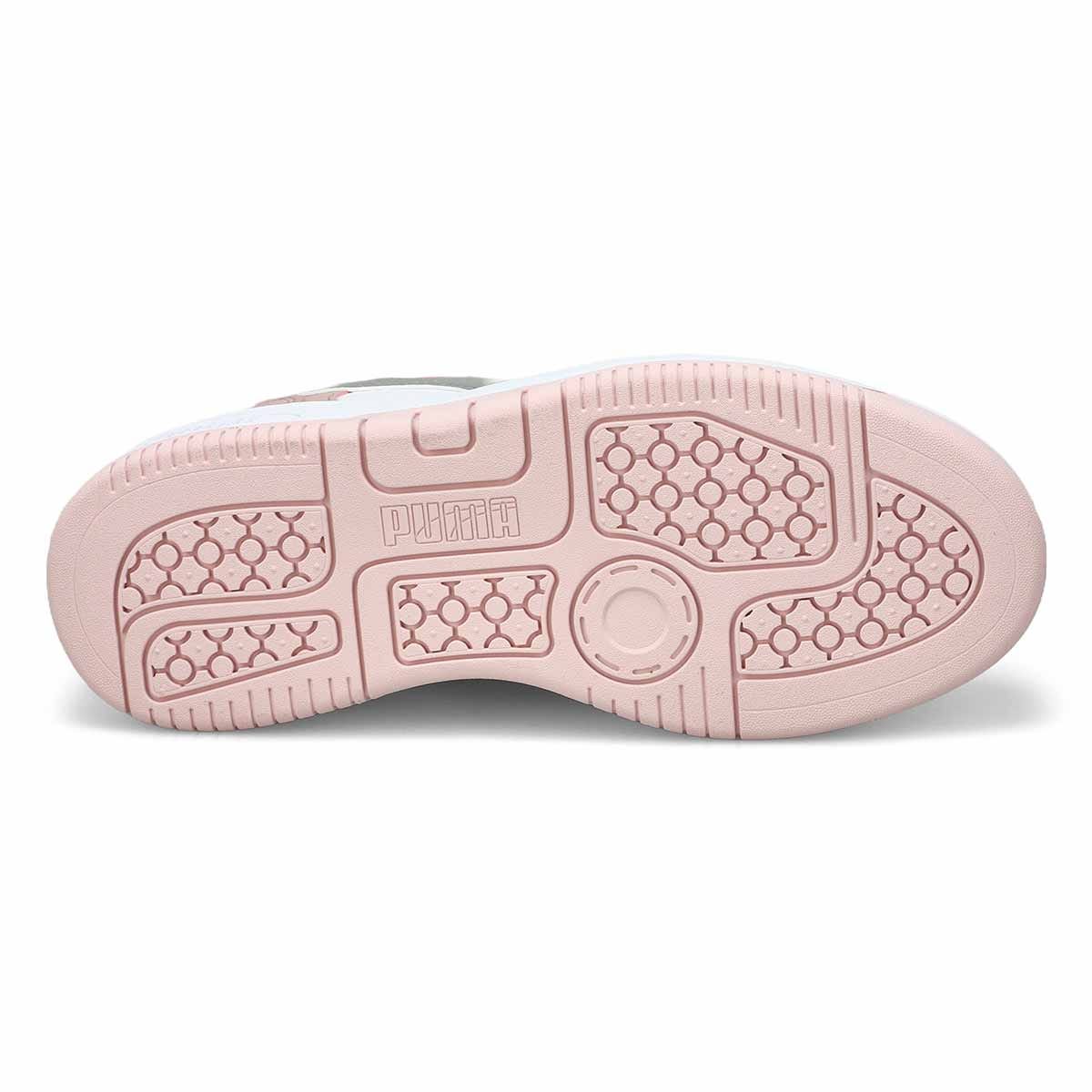 Baskets à lacets REBOUND FEMME LOW, blanc/écho gris/brume mauve, femmes