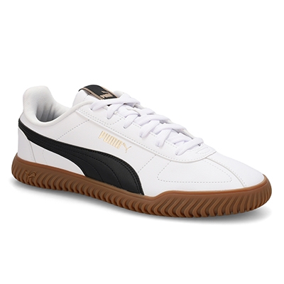 Mns Club Kayzer Lace Up Sneaker - White/Black